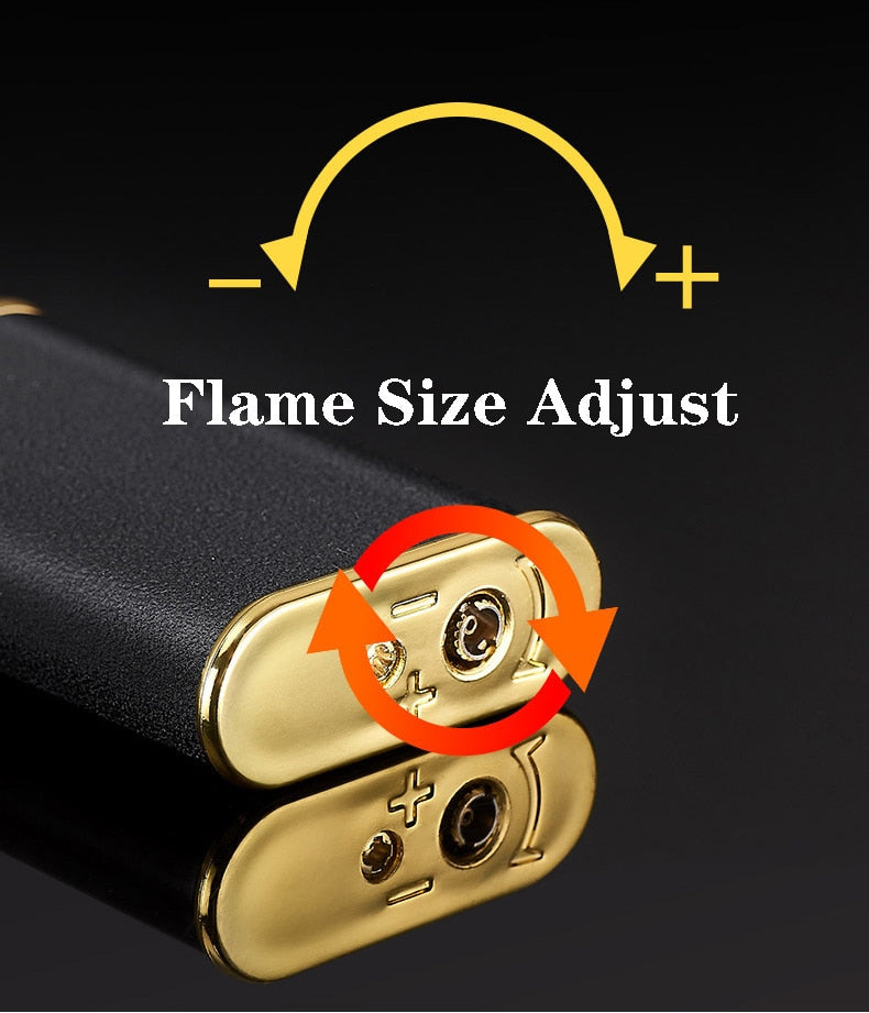 Animal detailed designed double-flamed lighters