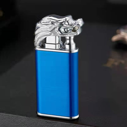 Animal detailed designed double-flamed lighters