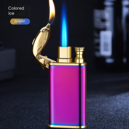 Animal detailed designed double-flamed lighters