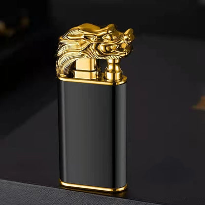 Animal detailed designed double-flamed lighters